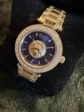 NWT Versus Versace Women’s Gold Tone Watch
